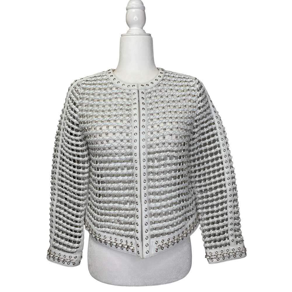 Alice + Olivia‎ Studded Leather Jacket
